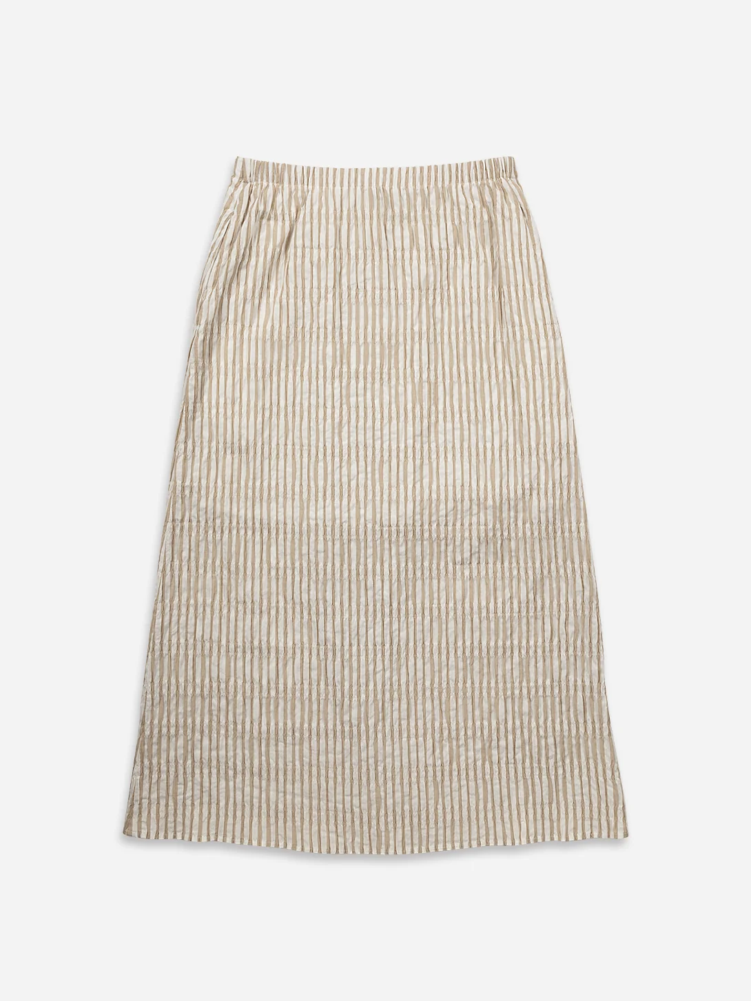 Striped Overlap Skirt - Image 5