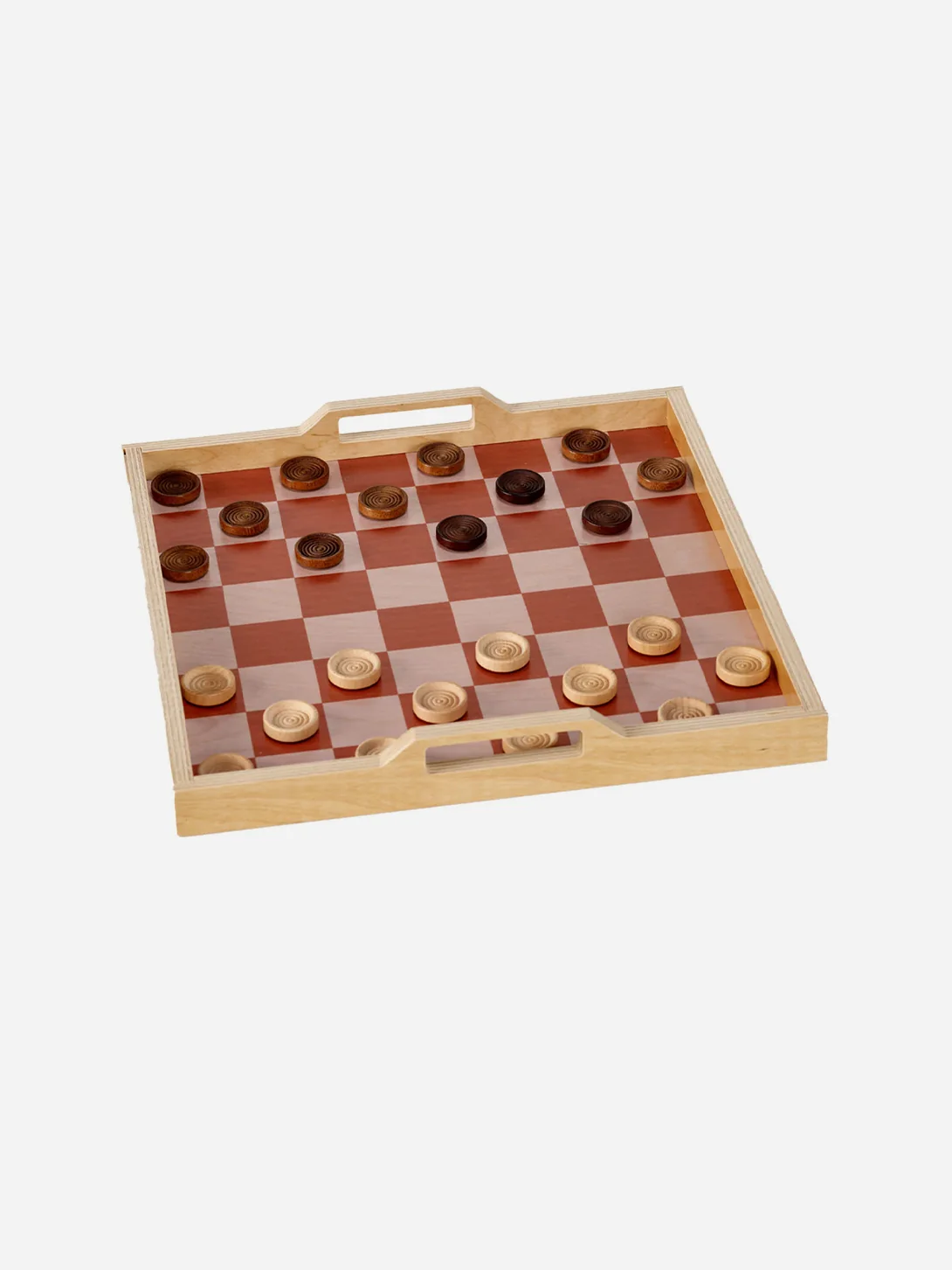 The Checkers Tray Set