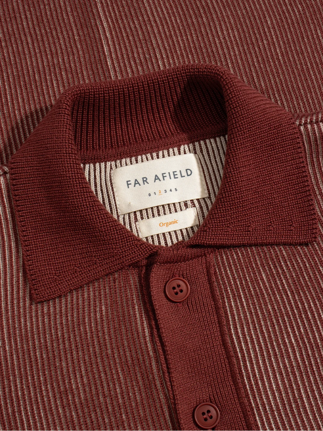 Velzy Knitted Shirt - Helio Stripe - Image 2