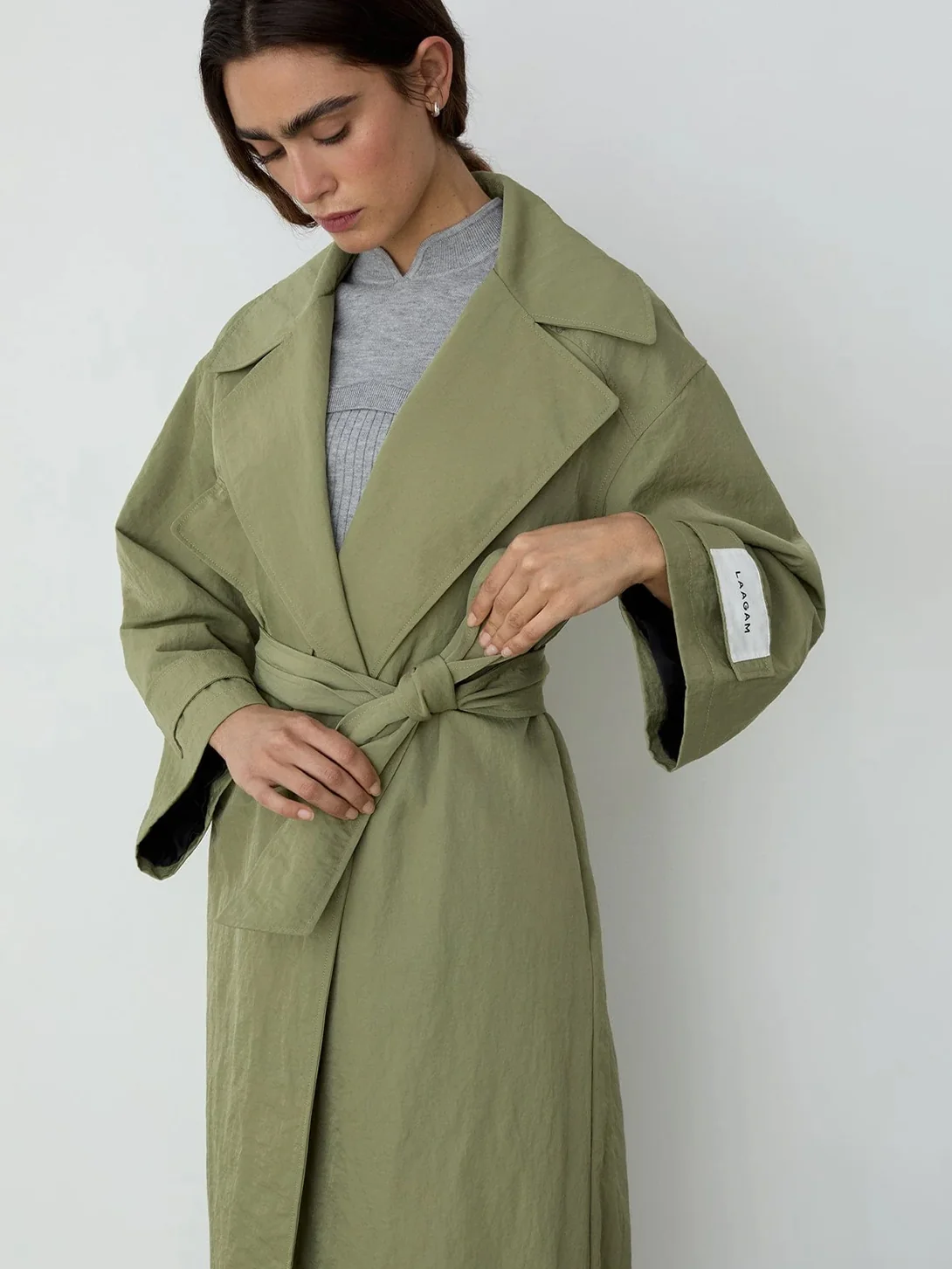 Londres Khaki Trench - Image 2