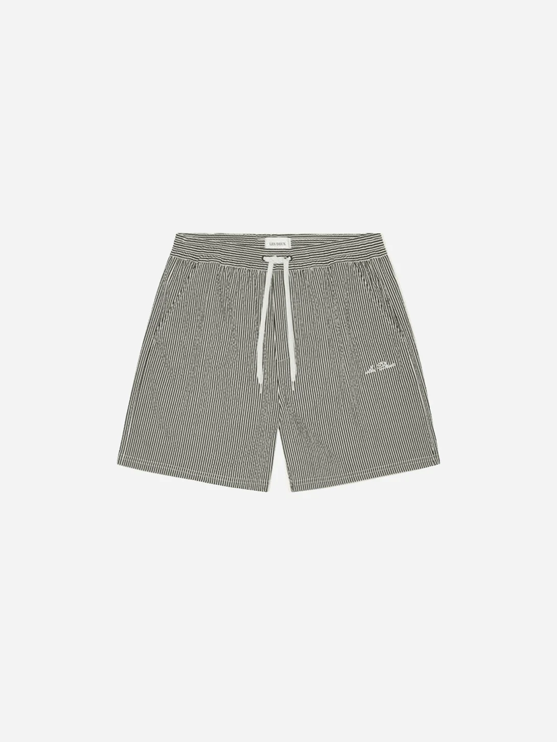 Stan Seersucker Swim Shorts - Image 7