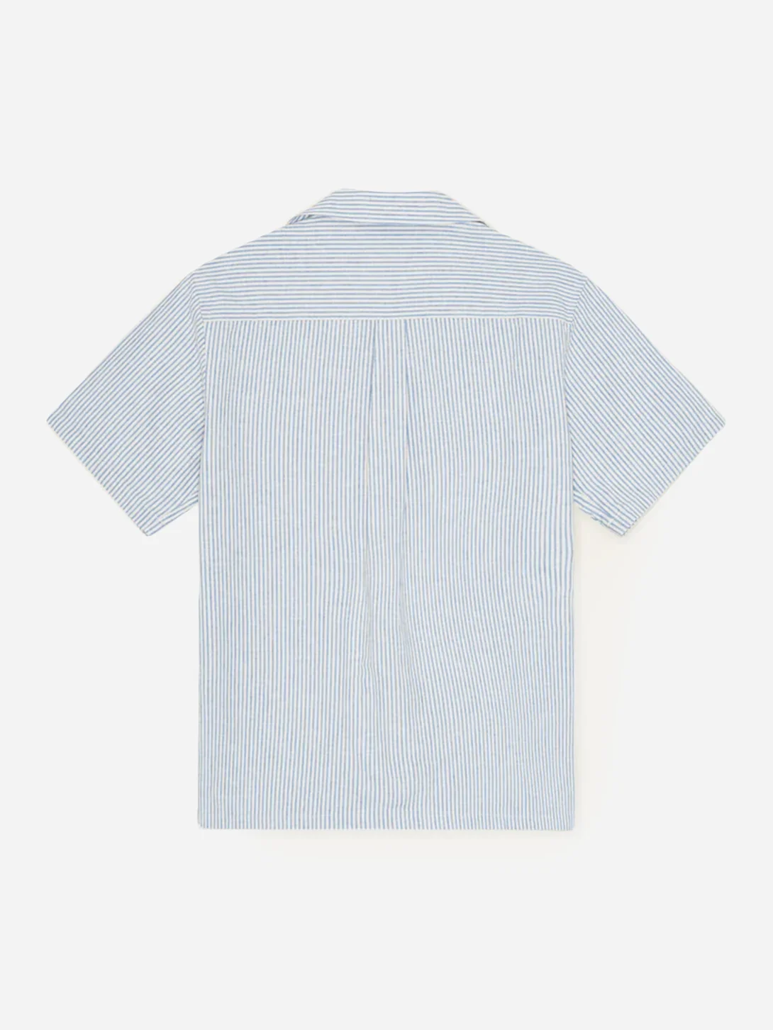 Lukas Stripe Cotton Linen SS Shirt - Image 3