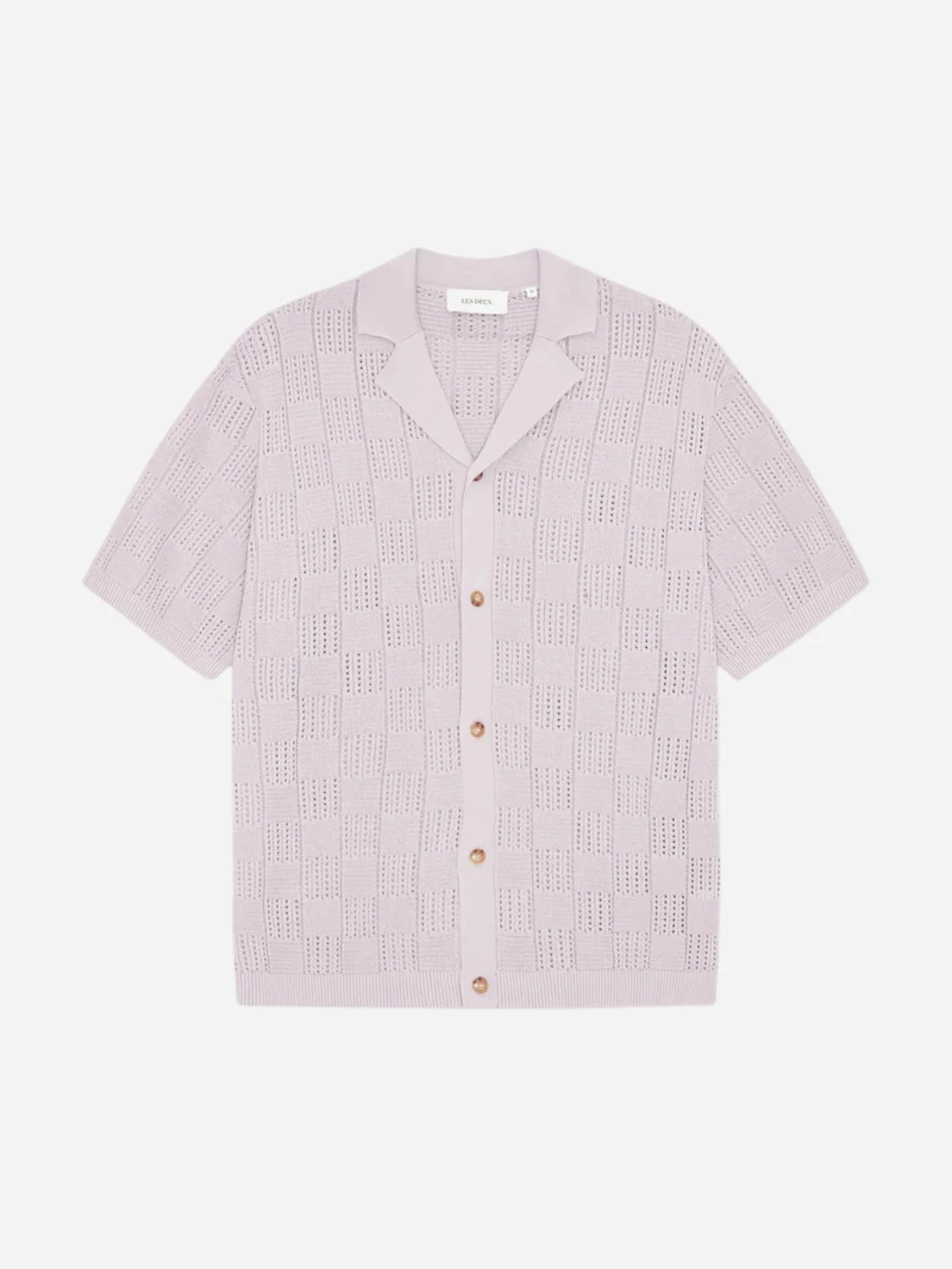 Squared Knitted SS Shirt