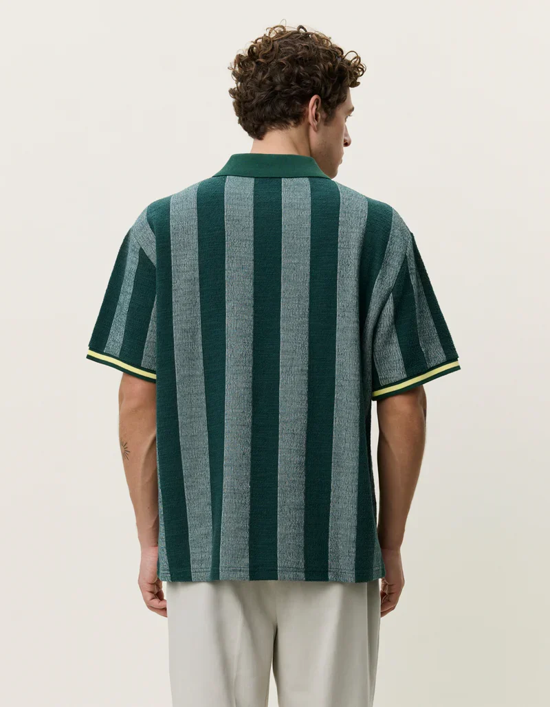 Stripe Jacquard Football Jersey - Image 4
