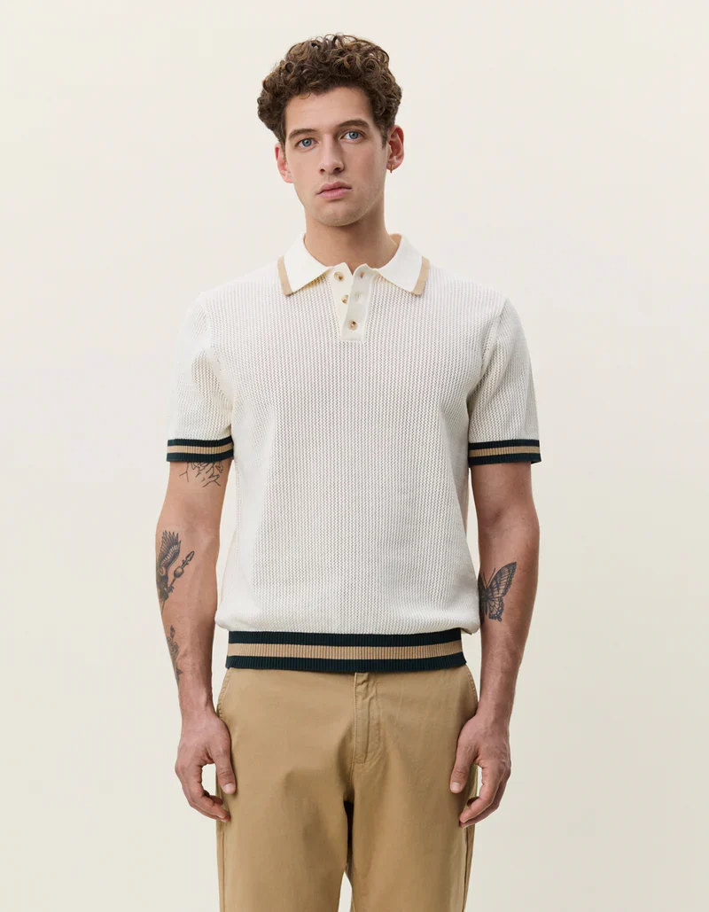 Lace Knitted Polo - Image 3