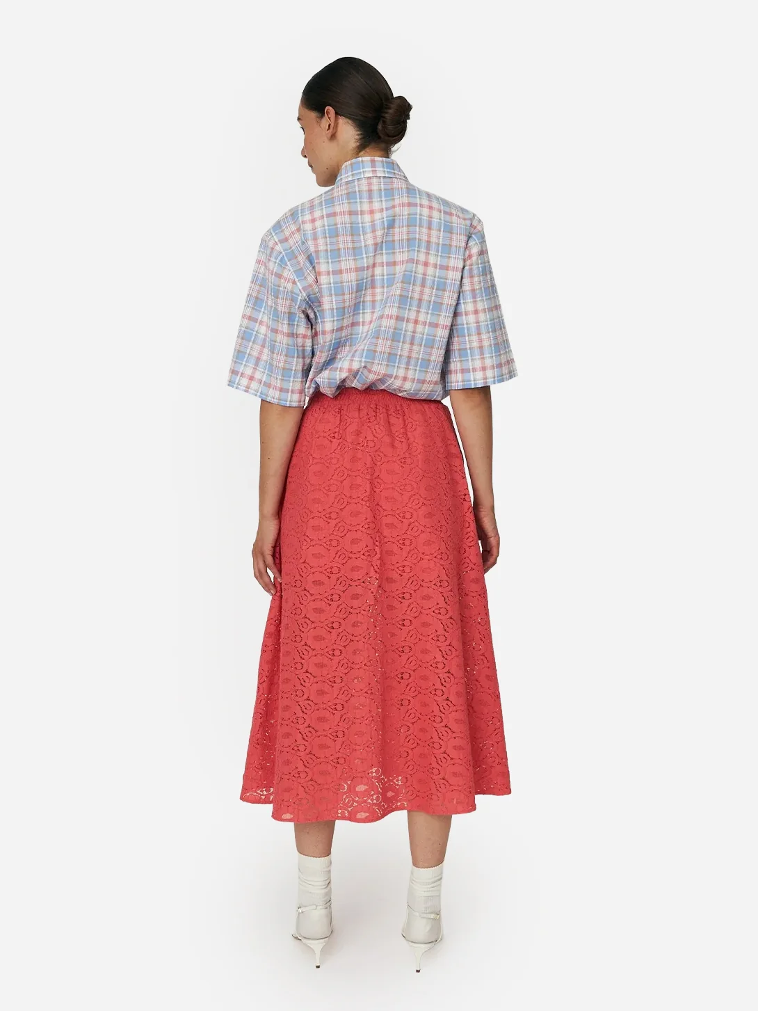 Cotton Lace Skirt - Image 2