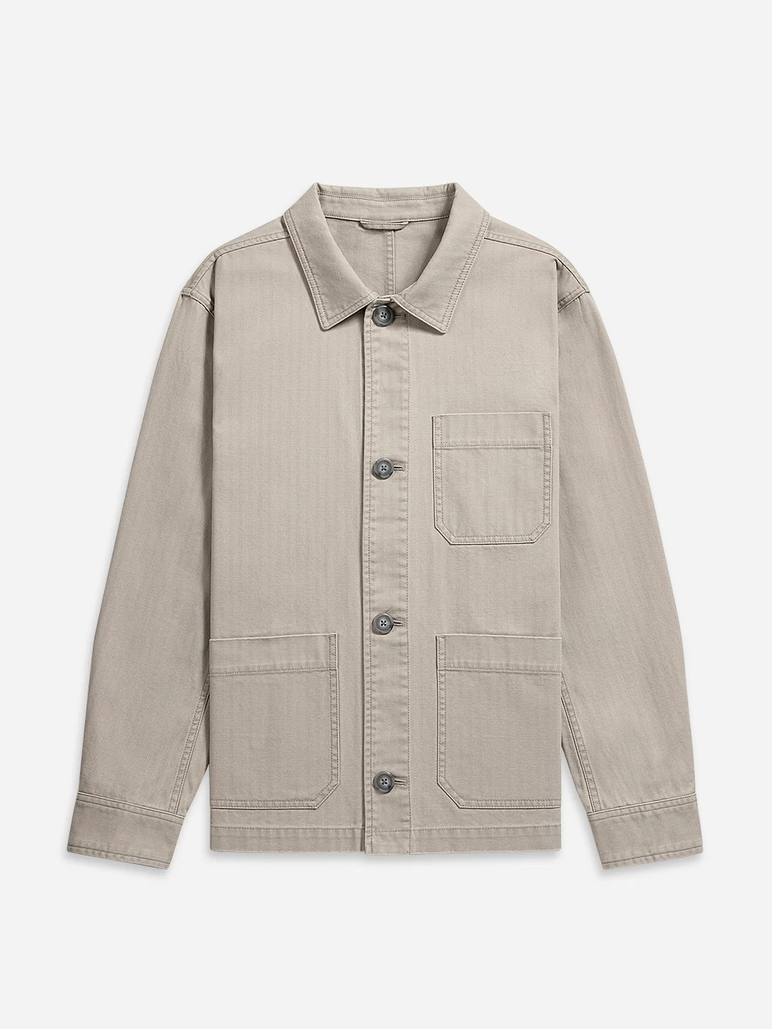 Remi Herringbone Cotton Jacket